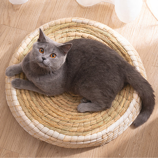 Teng Wok felt house kitty bed