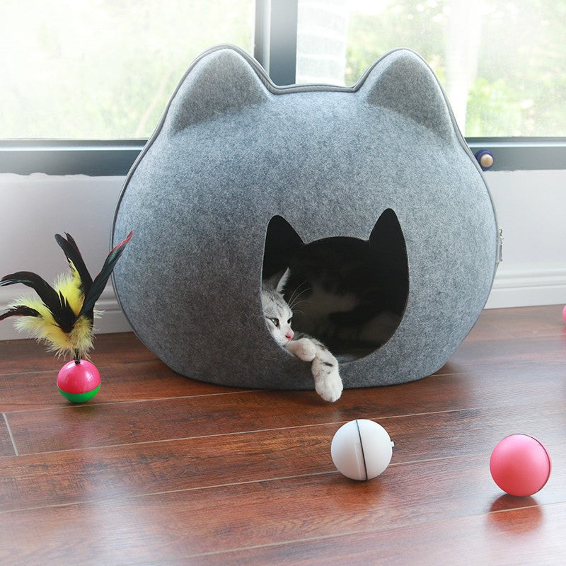 Kitty's Enclosed Cat House