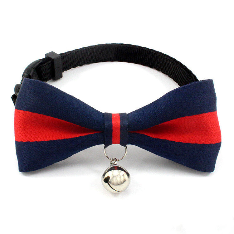 Kitty's bowtie bell collar