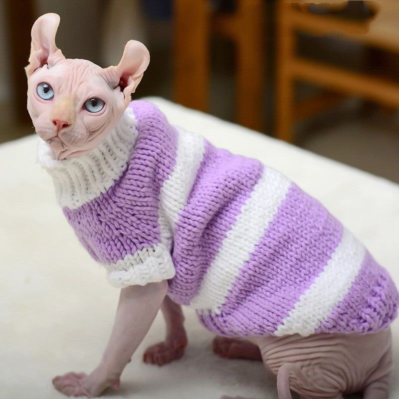 Kitty's warm sweater